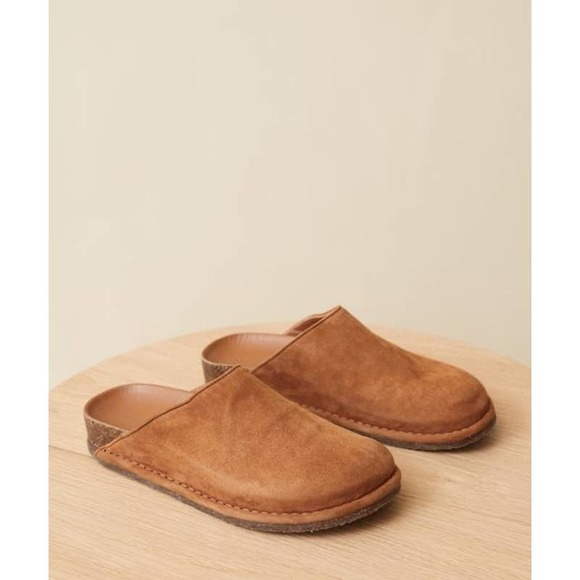 Jenni Kayne Shoes - Jenni Kayne Suede Moc Clog Saddle Brown Size 9